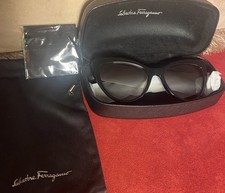 Ferragamo Chunky Black Sunglasses - SF930S 001 - Made in Italy