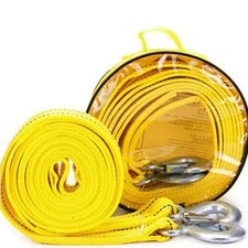 Car Tow Strap 4m 5 Ton Heavy Duty Towing Rope Trailer Recovery Cable Car Tow Strap 4m 5 Ton Heavy Duty Towing Rope Trailer Recovery Cable