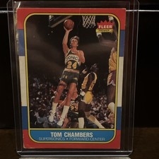 1986-87 Fleer #15 ... Tom Chambers ... VG