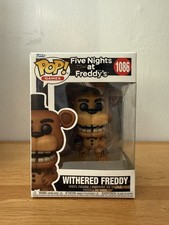 Figura Funko Pop Vinilo Five Nights at Freddy's Withered Freddy 1086 FNAF NUEVA UK