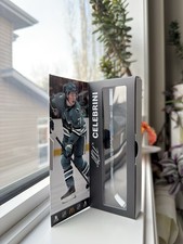 2025-26 Macklin Celebrini McDonald’s Star Sticks Hockey mini stick