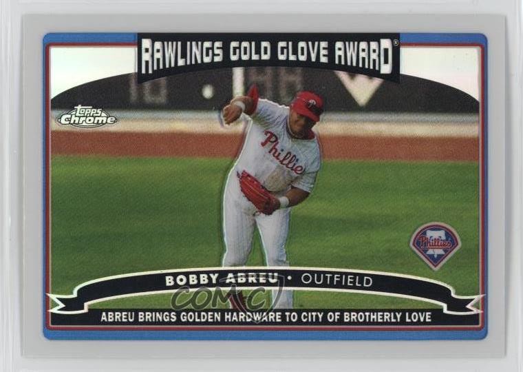 2006 Topps Chrome Refractor Bobby Abreu #269 hg6
