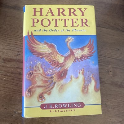 Harry Potter and the Order of the Phoenix-1st EDITION BOOK-Print error 766 pages