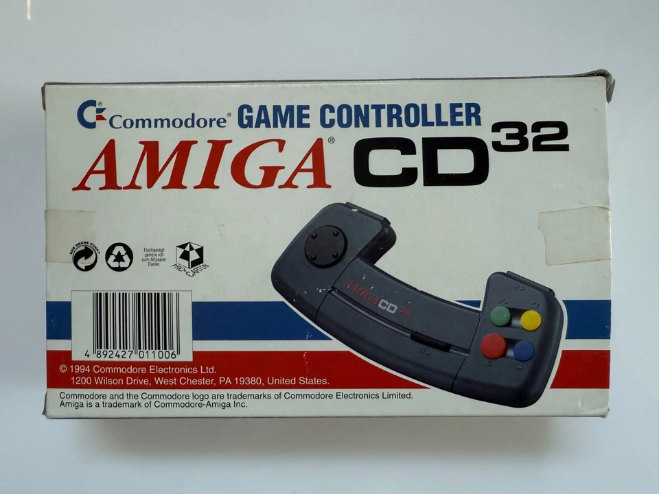 Commodore Amiga CD32 Game Controller - VGC with Box - High Quality Packing - Image 3 of 4