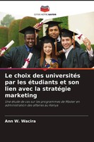 Ann W. Wacira | Le Choix Des UniversitéS Par Les éTudiants Et Son Lien Avec...
