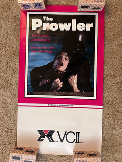The Prowler 1981 Horror Movie Poster 14x25 Vicky Dawson ROLLED