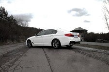 Eisenmann Duplex RACE Sportauspuff BMW G30 G31 530i inkl. xDrive re li je 2x90mm