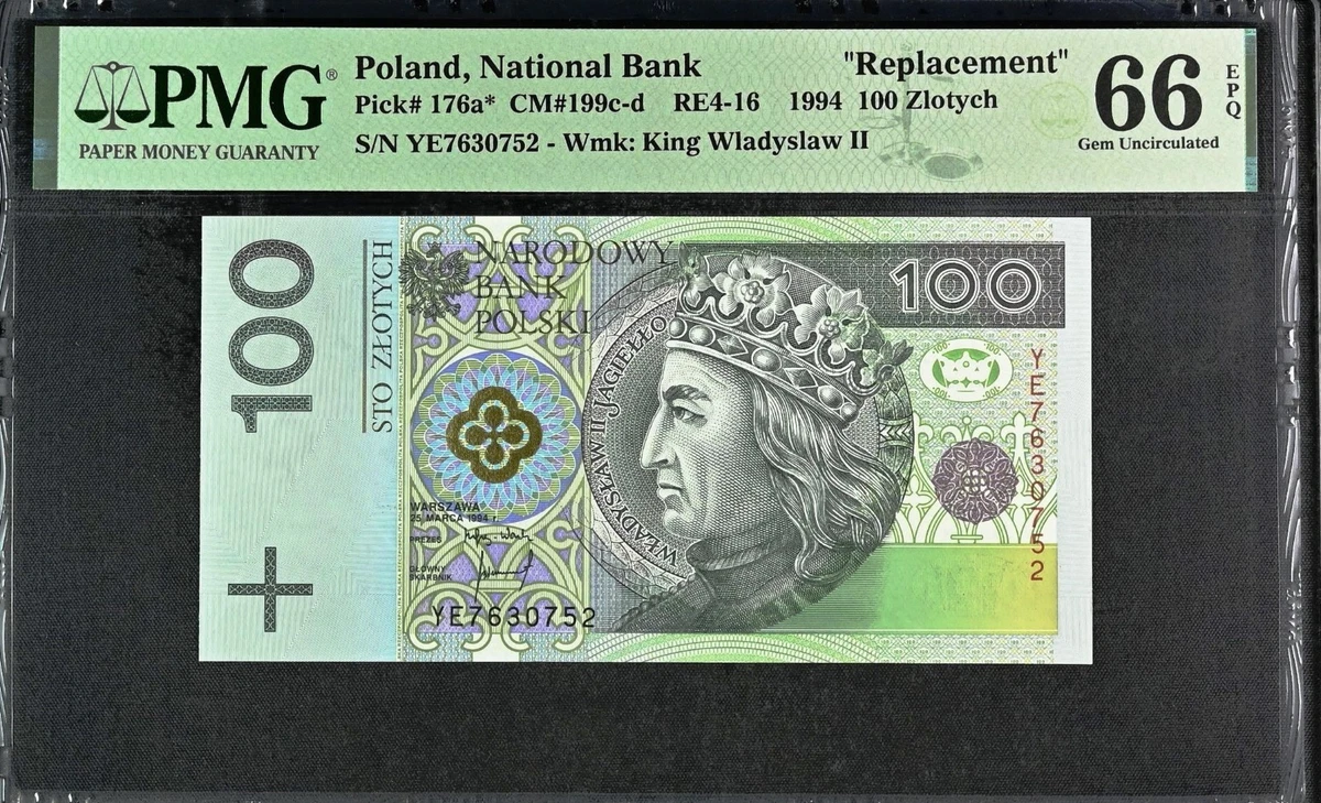 PMG Grade 66 Polish Paper Money for sale | eBay
