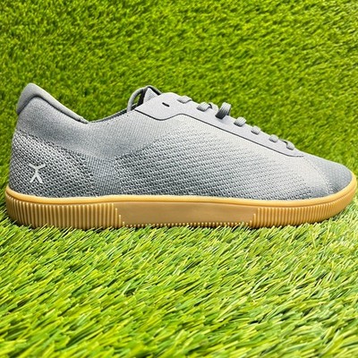 Flux Footwear Adapt Trainer Gray Gum Mens Size 11.5 Athletic Knit Shoes Sneakers