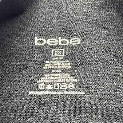 BeBe 3 Pack Open Knit Seamless Tummy Control Boyshorts Womens Size