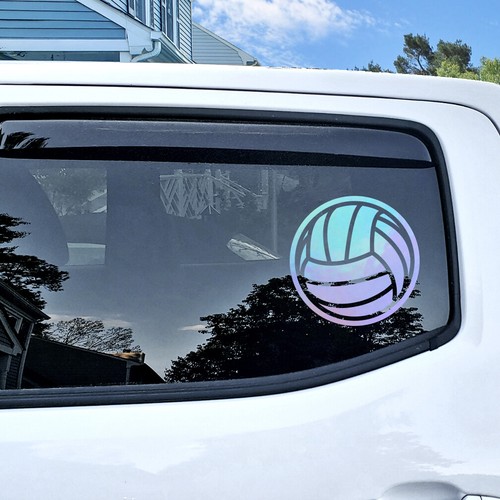 Volleyball Silhouette Sport Vinyl Aufkleber Sticker, verschiedene Farben und Größen - Bild 4 von 5