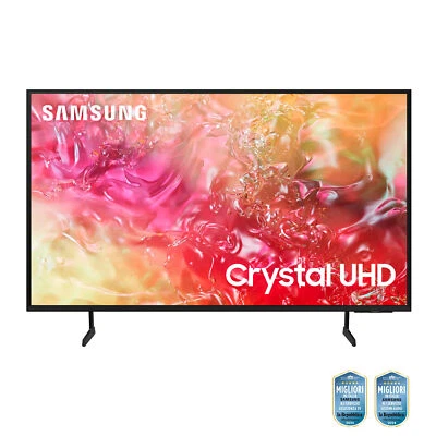 Samsung Smart TV 43" Pollici 4K UE43DU7170UXZT Wi-Fi Black 2024 Slim Nero - Immagine 1 di 4