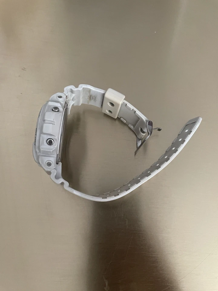 Мужские часы Casio DW6900FS G-SHOCK классические серые каучуковый черный циферблат 3230 - Изображение 4 из 4