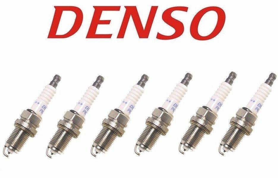 DENSO Premium Double Platinum Spark Plugs 6PCS Set for Ford Subaru PK20R11 3128