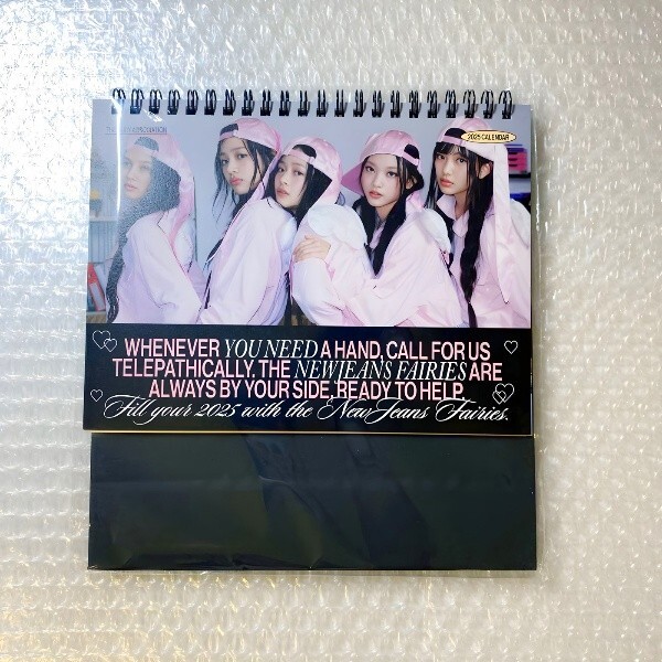 Newjeans 2025 Season's Greetings Official Desk Calendar | eBay