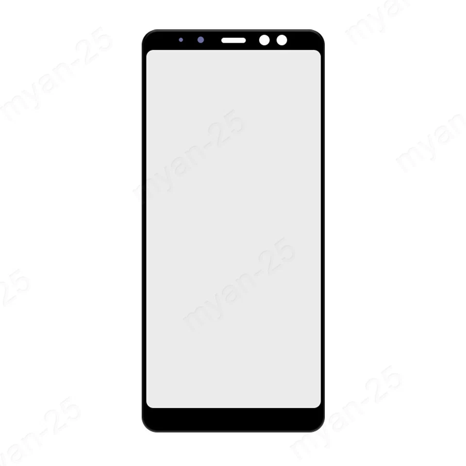 适用于三星 Galaxy A8+ Plus 2018 SM-A730F A730F/DS 玻璃镜头屏幕替换件 — 第 3/4 张图片