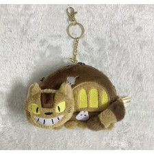 My Neighbor Totoro Catbus Plush Zipper Coin Purse Approx. 15cm 10cm