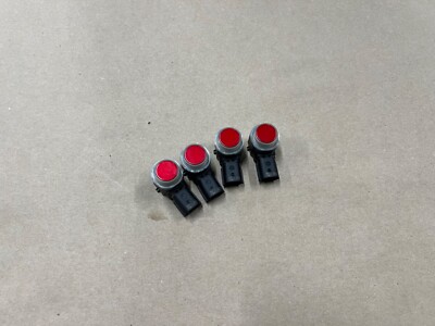 2015-2023 Ford Mustang GT Parking Assist Sensors (4) ''D4'' Rapid Red - OEM
