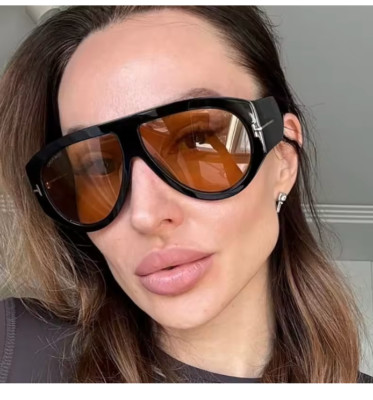 übergroße Designer Pilotenbrille Bronson Pilotenbrille