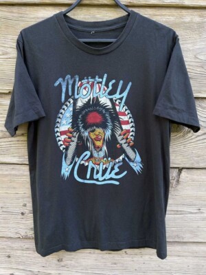 Motley Crue Allister Fiend Single Stitch T-Shirt Reprint AN51593