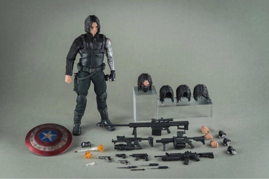 BUCKY BARNES スケールフィギュア Bucky Barnes Winter Soldier Model Figure Marvel The Infinity Saga