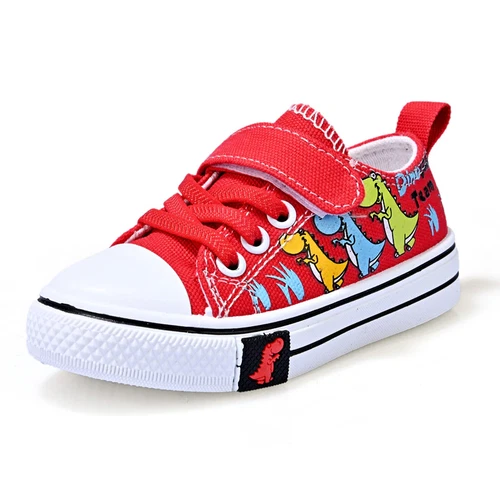 Scarpe da ginnastica sportive comode traspiranti dinosauri tela dinosauri bambino ragazzo ragazza - Foto 6 di 37