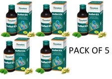 Himalaya Koflet‑EX SF Linctus 100 ml x5 | Cough Mucolytic Tonic | Fast Shipping