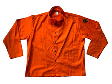 BLACK STALLION FR Neon Orange FIRE-RESISTANT WORK SHIRT Welding Jacket Men's XXL