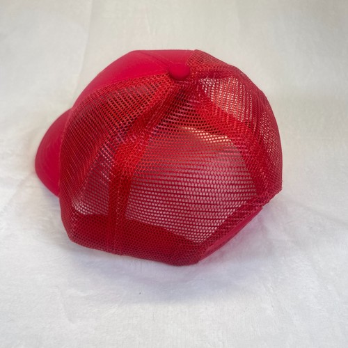 Vintage Bud King Of Beers Adult Trucker Mesh Hat, Red Classic 80s 1980 - Picture 5 of 14
