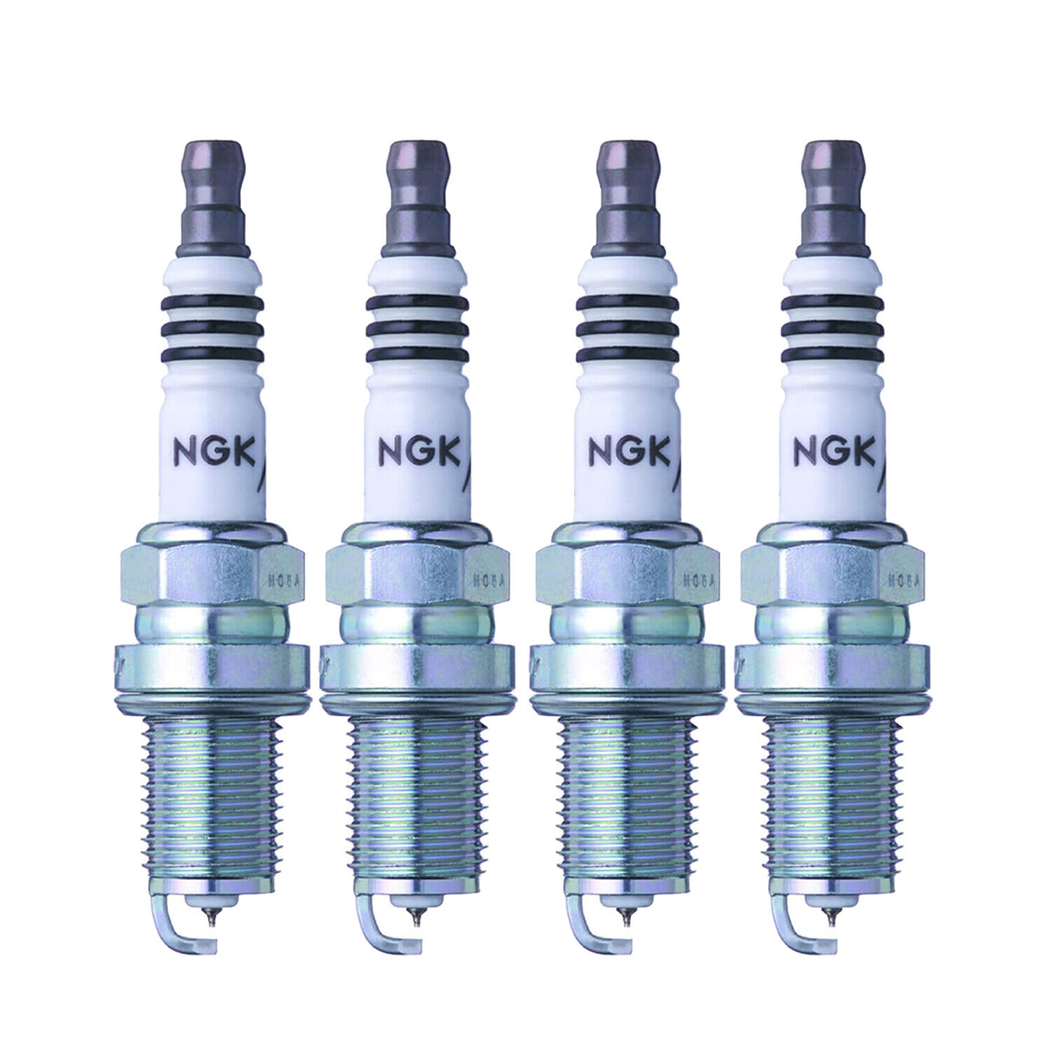 NGK Iridium IX Spark Plug Set 4 Pieces 6637 For Alfetta 100 Series Mini 850 L4