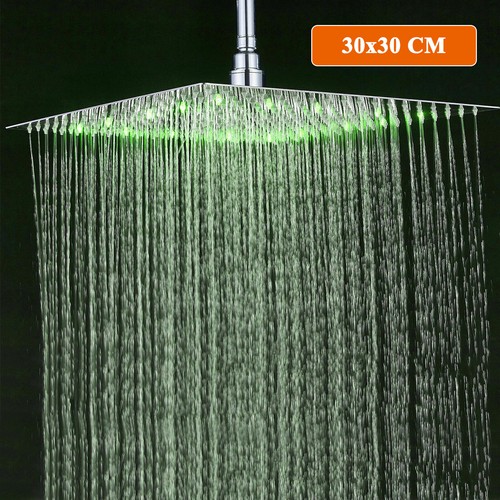 Doccia in acciaio inox 30 cm soffione doccia a pioggia soffione doccia soffione doccia - Foto 26 di 45