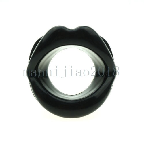 Silicone Lips Style Open Oral Mouth Gag Mouth Bondage O-ring Oral Restraint - Picture 9 of 21
