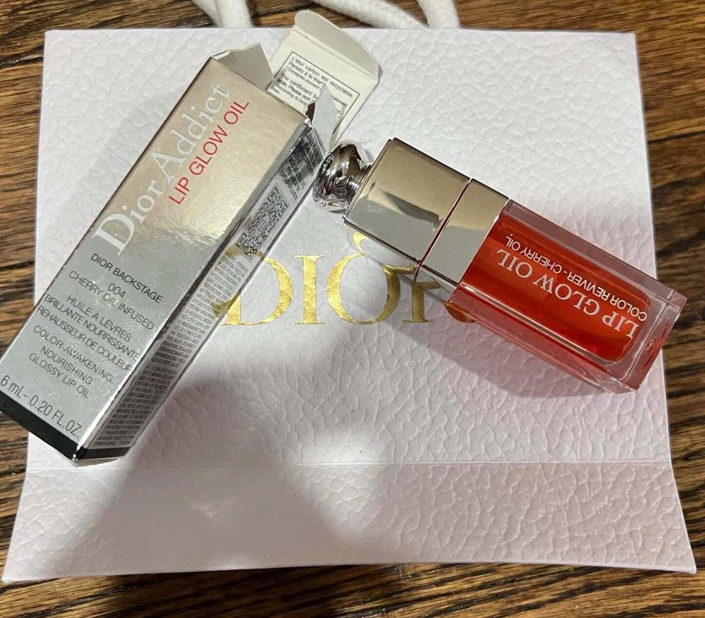 Christian Dior Addict Lip Glow Oil 004 Coral 0.20oz / 6ml