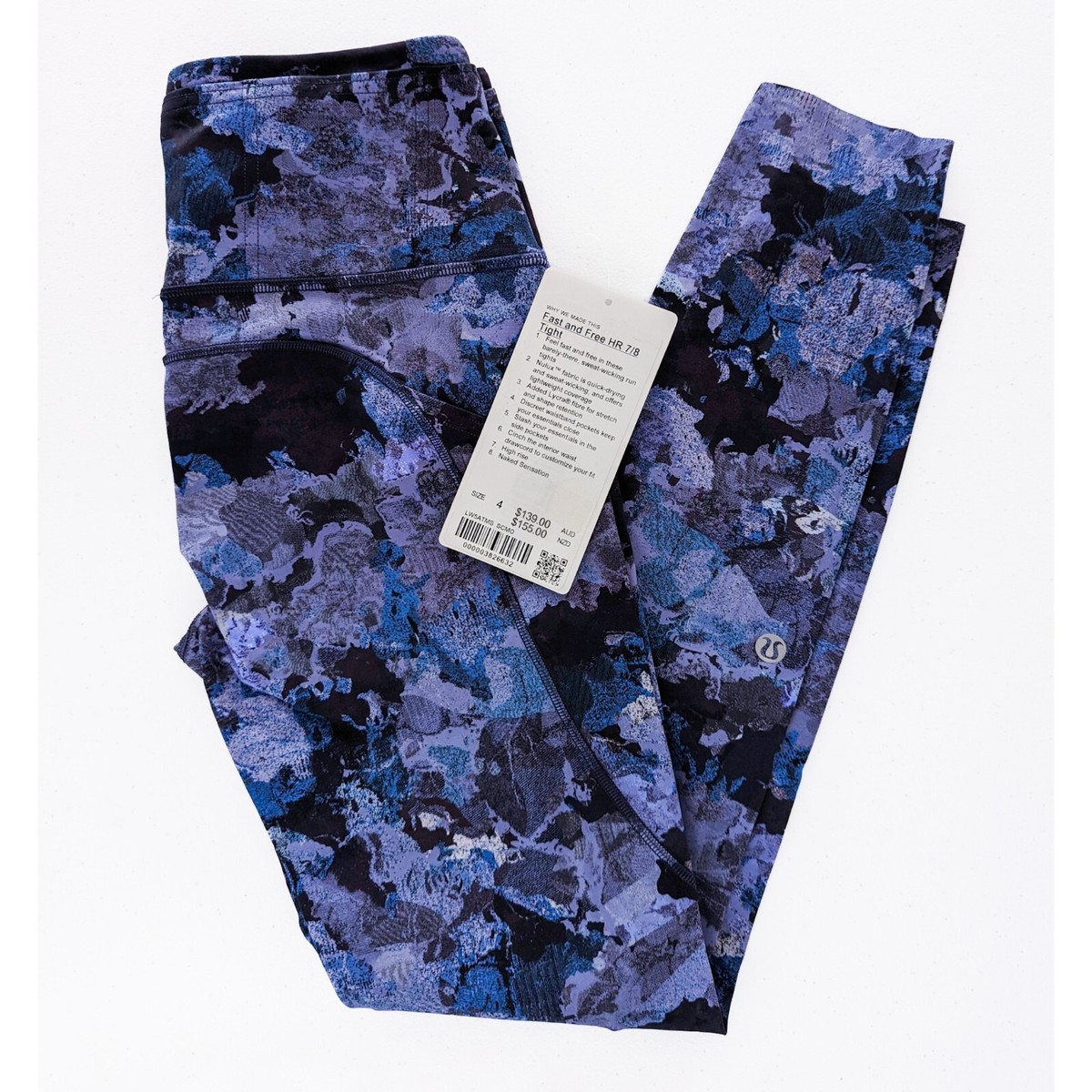 lululemon - ルルレモン Fast&amp;Free 7/8 Tight Lululemon Fast & Free 7/8 Tight II *Nulux 25