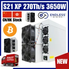 Bitmain Antminer S21 XP 270Th/s 3650W – Input Voltage 220~277V | EndlessMining™️