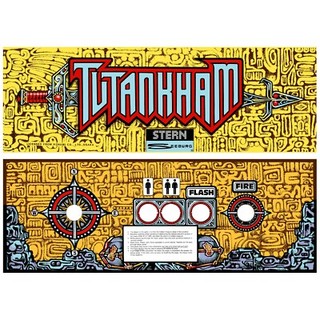 tutankham Arcade Marquee and CPO