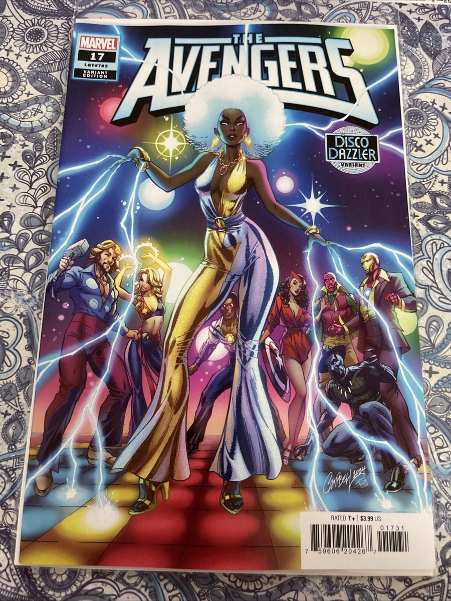AVENGERS #17 STORM J SCOTT CAMPBELL DISCO DAZZLER VARIANT COVER C