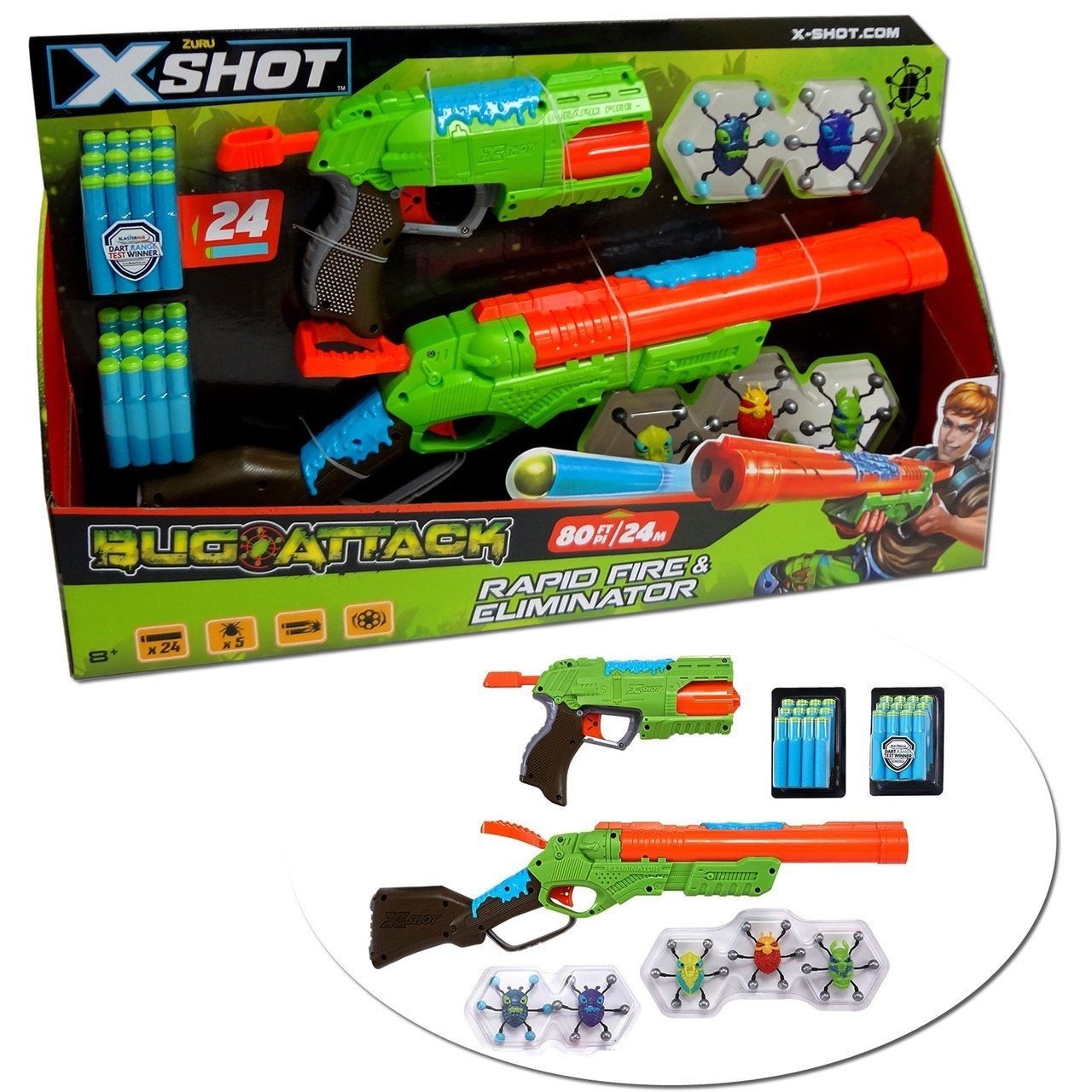 Zuru X Shot Bug Attack Dart Refill 36 Darts For Sale Online Ebay