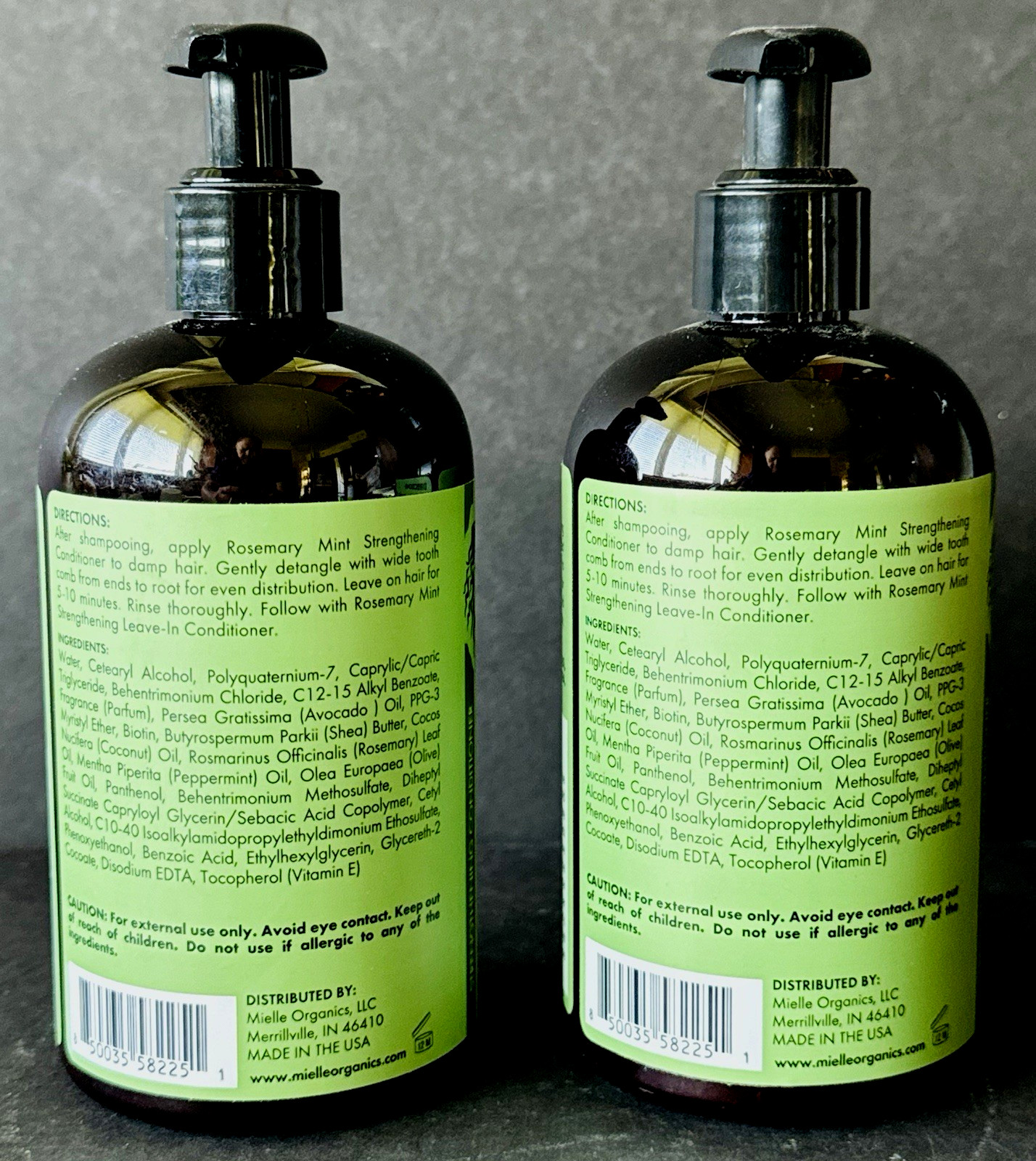 Mielle Organics Rosemary Mint Blend Strengthening Conditioner (2 Pack)