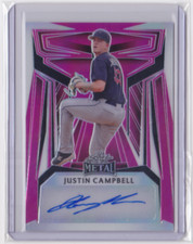 2023 LEAF METAL PINK WAVE BASE PARALLEL 2/7 JUSTIN CAMPBELL #BA-JC3 GUARDIANS