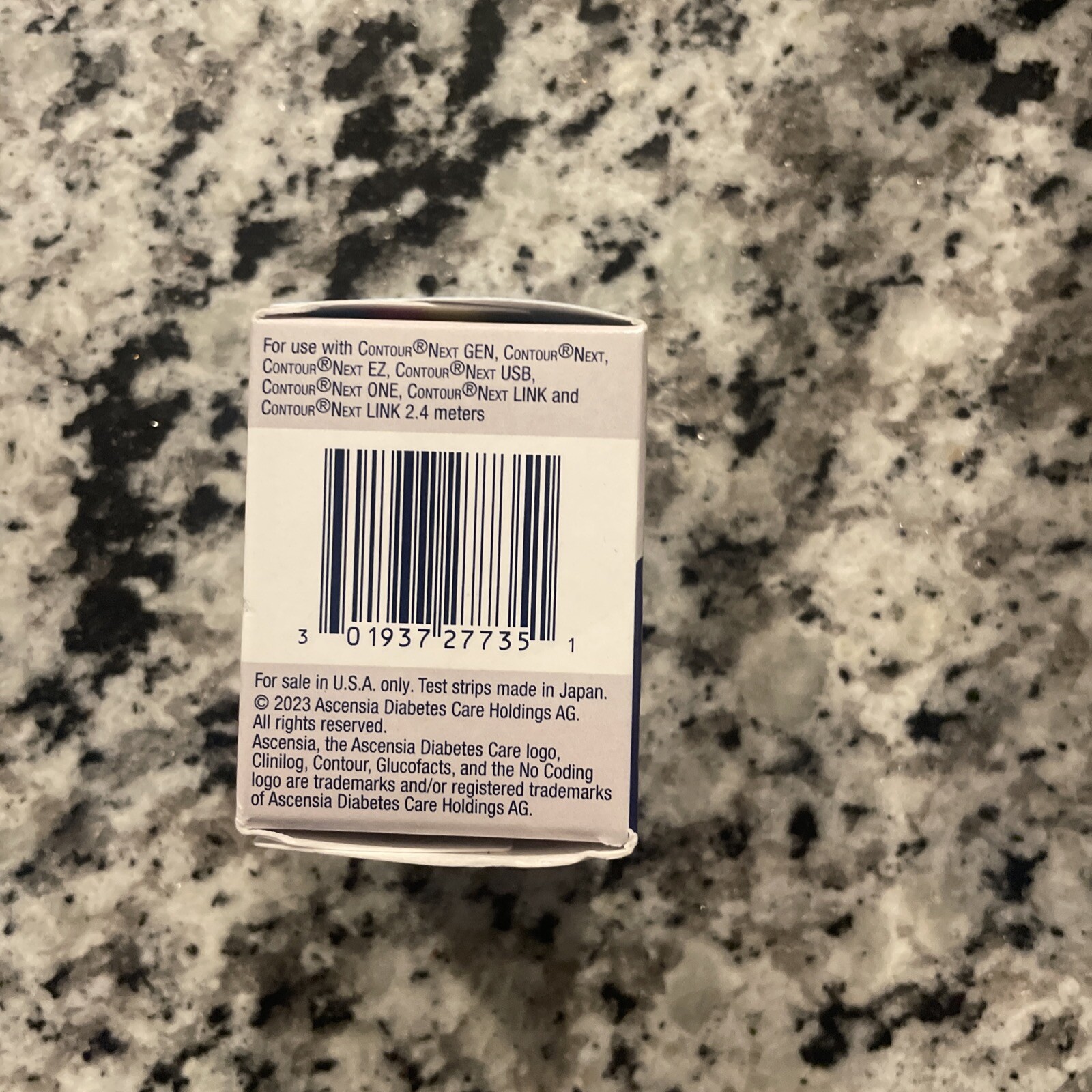 Contour Next Glucose Blood Test Strips 35 Count Free shipping!! 10/24