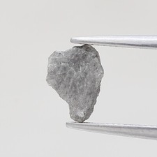 Natural rough diamond 0.47tcw gray silver mix color irregular african diamond