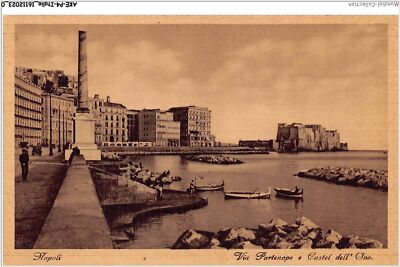 AKEP4-0291-ITALIE - Napolie - Via Partenope - Castel Dell Ovo