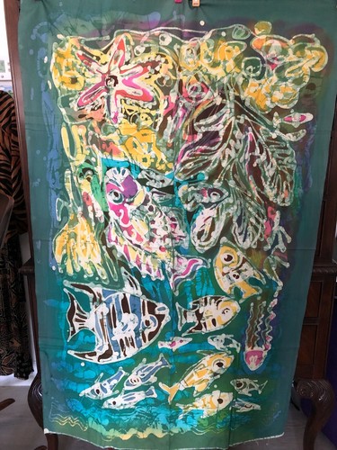 SEA ISLAND COTTON BATIK WALL HANGING