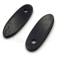 Mirror Block Off Base Plates NOLOGO For Suzuki Gsxr 600 750 1000 Gsx-R Black