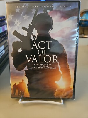 Act of Valor DVD NEW Featuring Active Duty Navy Seals 2012 w/ Special Features