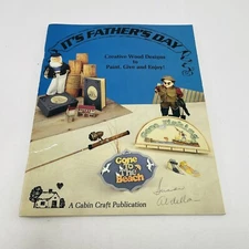 Father Day Creative Wood Design Woodwork Book Guide Pattern Paint Craft Handmade
