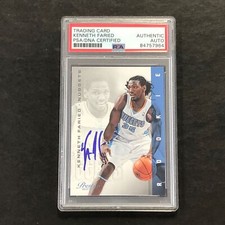 2012 PANINI PRESTIGE #158 Kenneth Faried Signed AUTO PSA Slabbed RC Nuggets