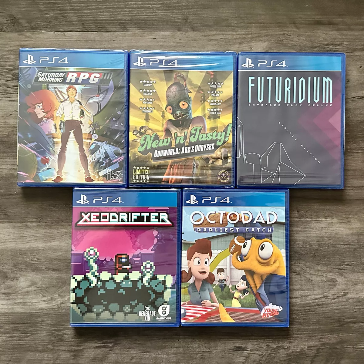 Limited Run Games (Sony, PlayStation 4) PS4 Lot - #1 to #5 - NEW