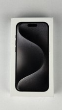 Apple A2848 iPhone 15 Pro Black Titanium 128GB - Empty Box ONLY